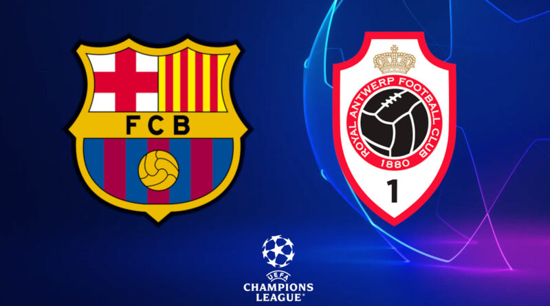 Barcelona vs Antwerp FC Champions League