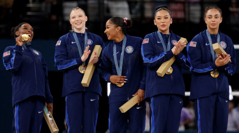 Estados Unidos gana oro en gimnasia artística 2024